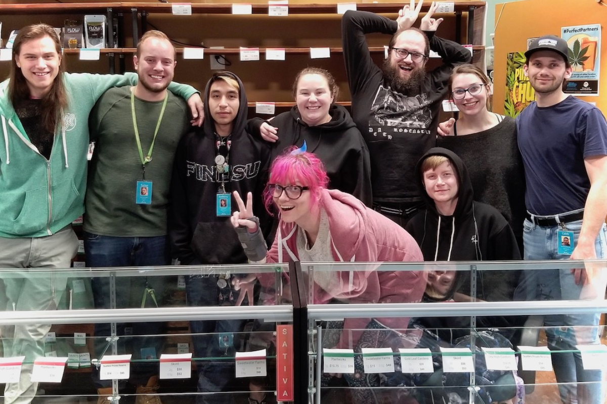 caption: The owners of Hashtag Cannabis have launched a social media campaign, in the hopes that their lease will be extended by 60 days. 