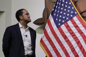 caption: Rep. Will Hurd, R-Texas, announced Thursday he won't run for reelection in 2020 after only narrowly surviving last fall in a district that voted for Hillary Clinton.