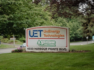 caption: The former UniEnergy Technologies office in Mukilteo, Wash. Taxpayers spent $15 million on research to build a breakthrough battery. Then the U.S. government gave it to China.