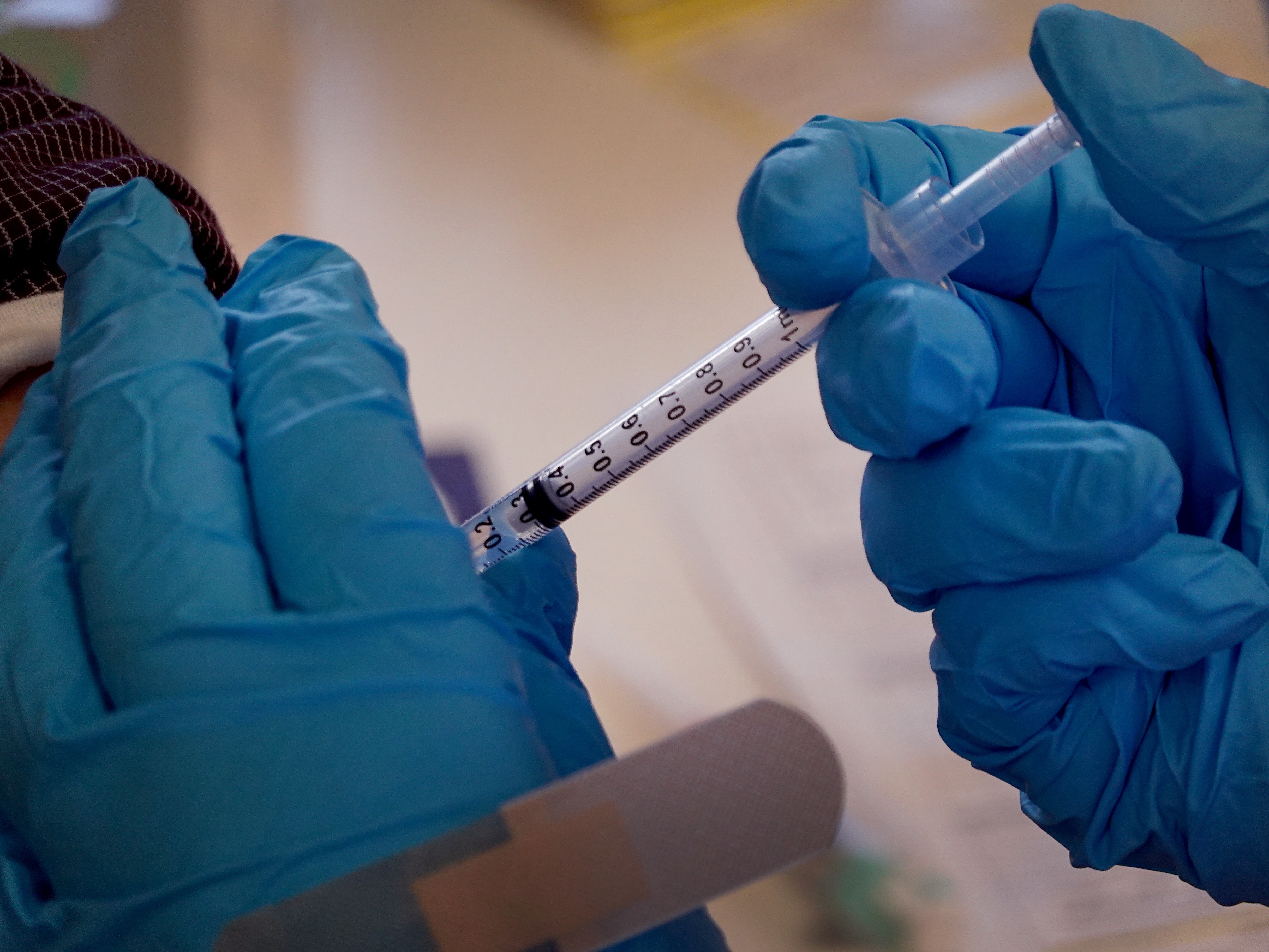 caption: A new round of COVID-19 vaccines will be rolled out soon. 