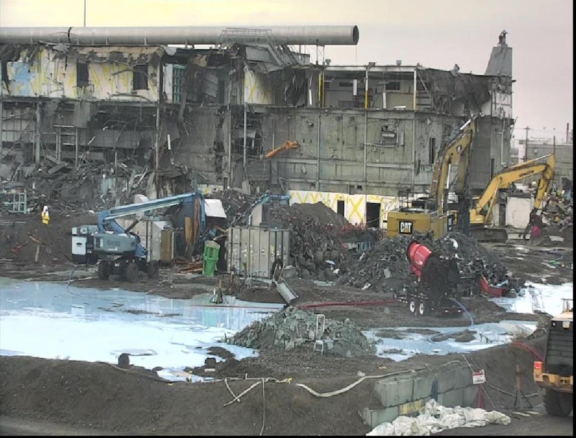 caption: The Plutonium Finishing Plant in Richland Washington