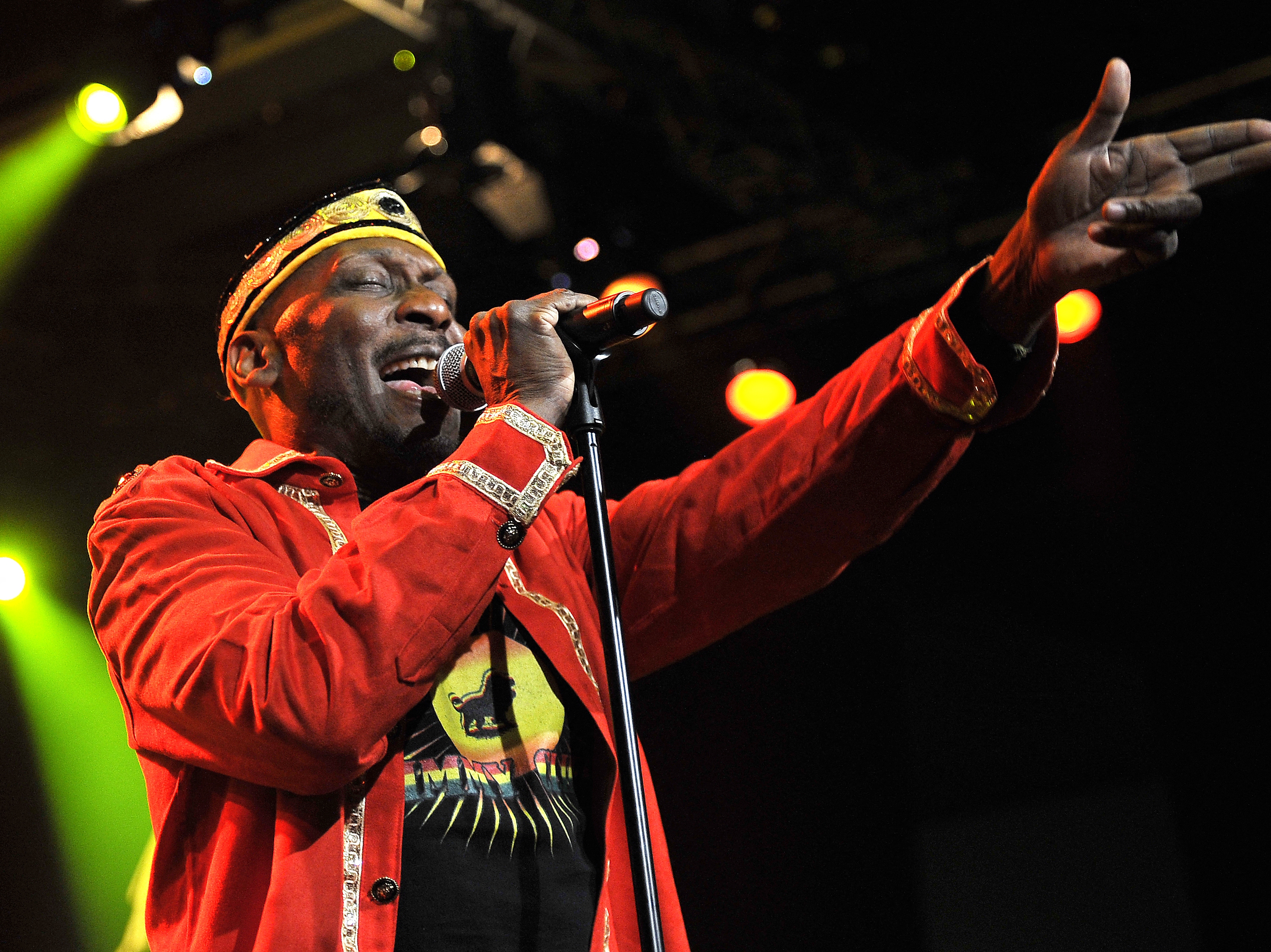 caption: Jimmy Cliff onstage at the Montreux Jazz Festival in Switzerland in July 2011.
