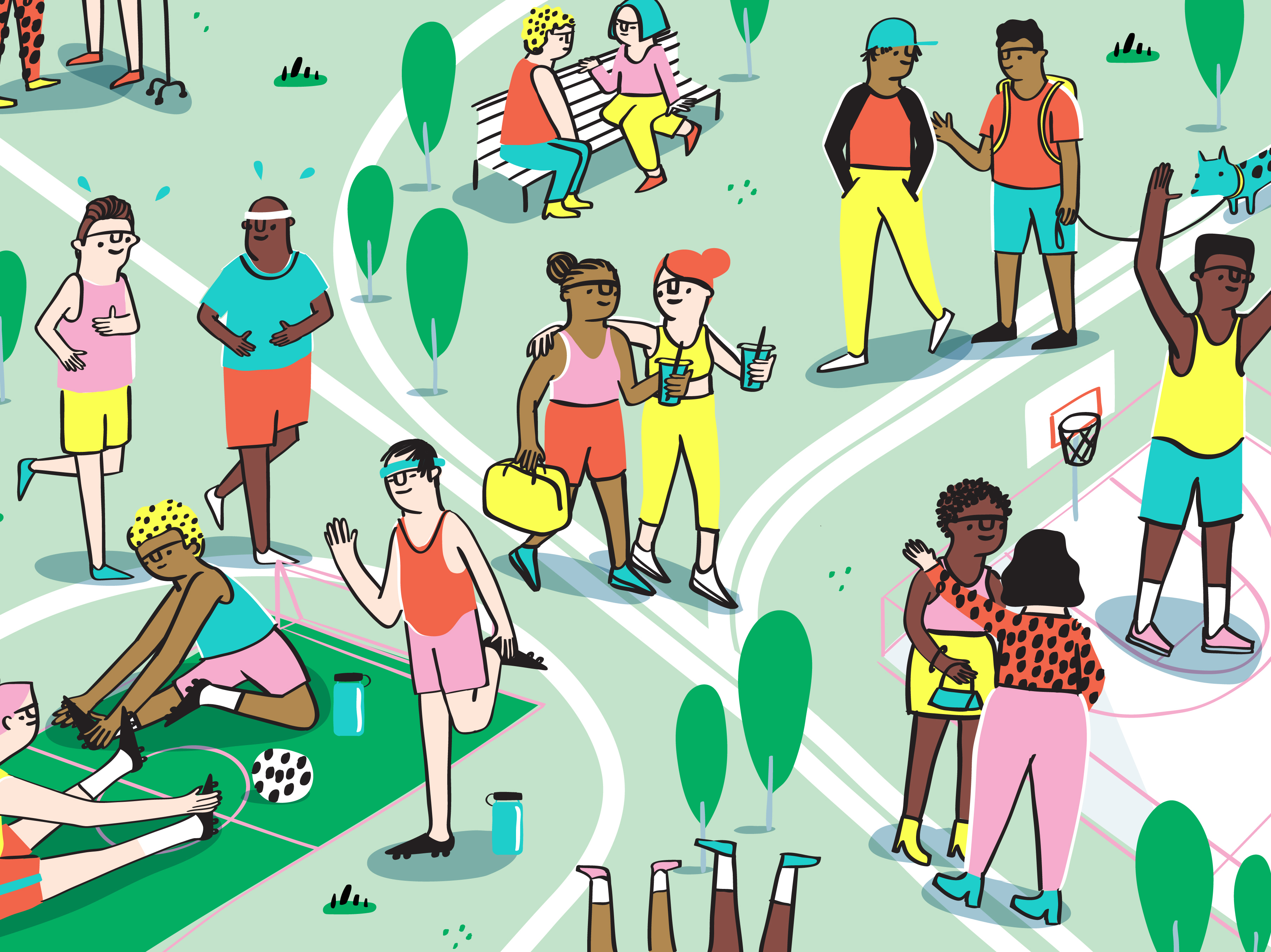 caption: Making friends as an adult is hard.