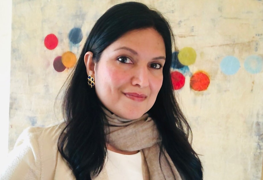 caption: Author Sonora Jha
