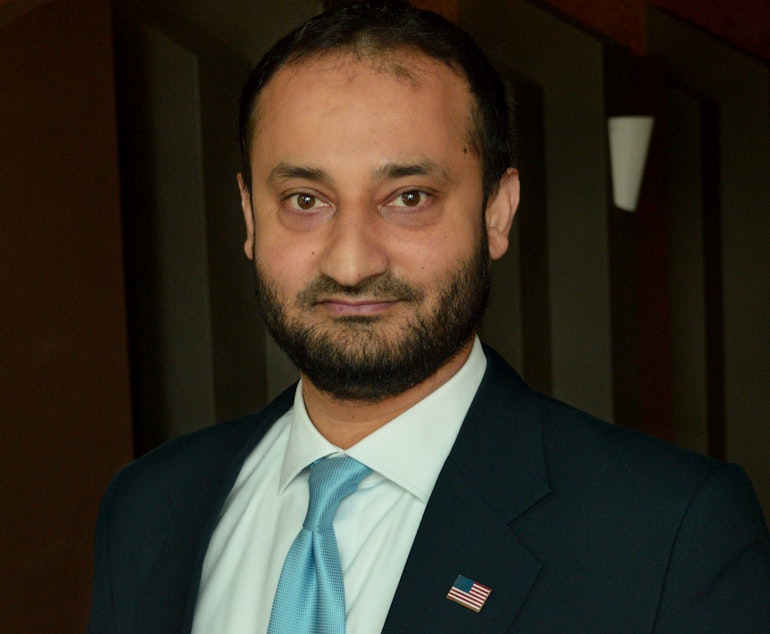 caption: Arsalan Bukhari is the former executive director of the Council on American-Islamic Relations in Seattle