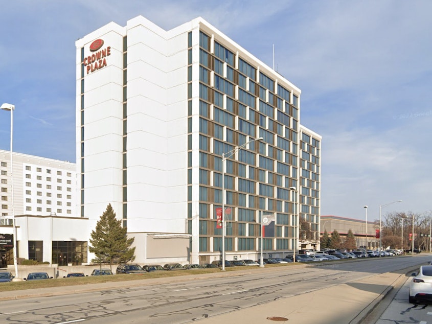 caption: Kenneka Jenkins was found dead in 2017 in a kitchen freezer at a Crowne Plaza hotel outside of Chicago. Her family has now reached a settlement of a lawsuit filed in 2018.