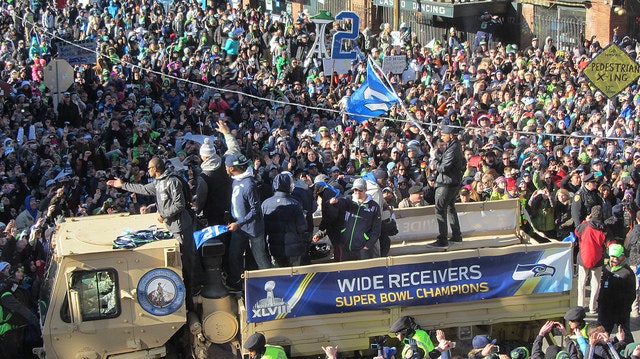 KUOW - Seattle Celebrates Seahawks' Super Bowl Victory