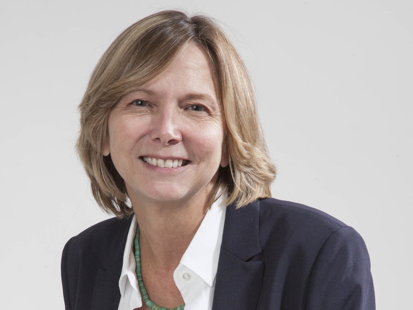 caption: Senior Vice President of News and Editorial Director Nancy Barnes