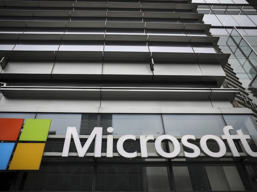 caption: Microsoft said it has seen "significant cyber activity" by a hacker group with suspected ties to Iran.