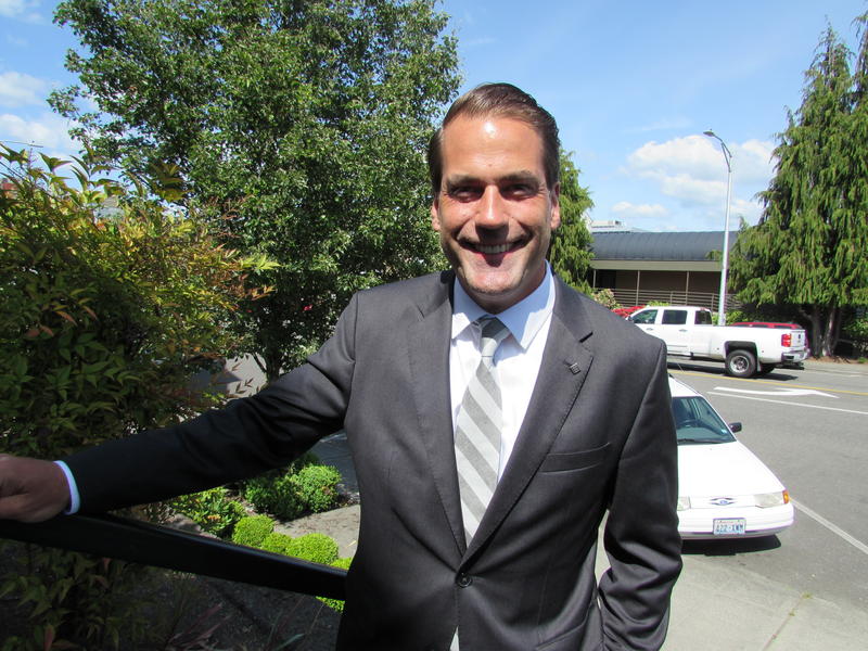 caption: "I bring a perspective on the law that is mindful of the struggles of everyday people." Incoming Snohomish County prosecutor Adam Cornell grew up in Washington State's foster care system.
