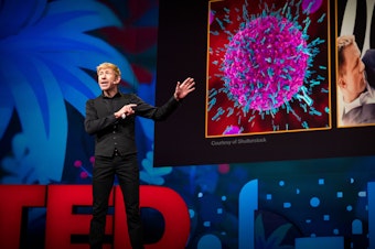Matt Walker speaks at TED2019: Bigger Than Us. April 15 - 19, 2019, Vancouver, BC, Canada. Photo: Bret Hartman / TED