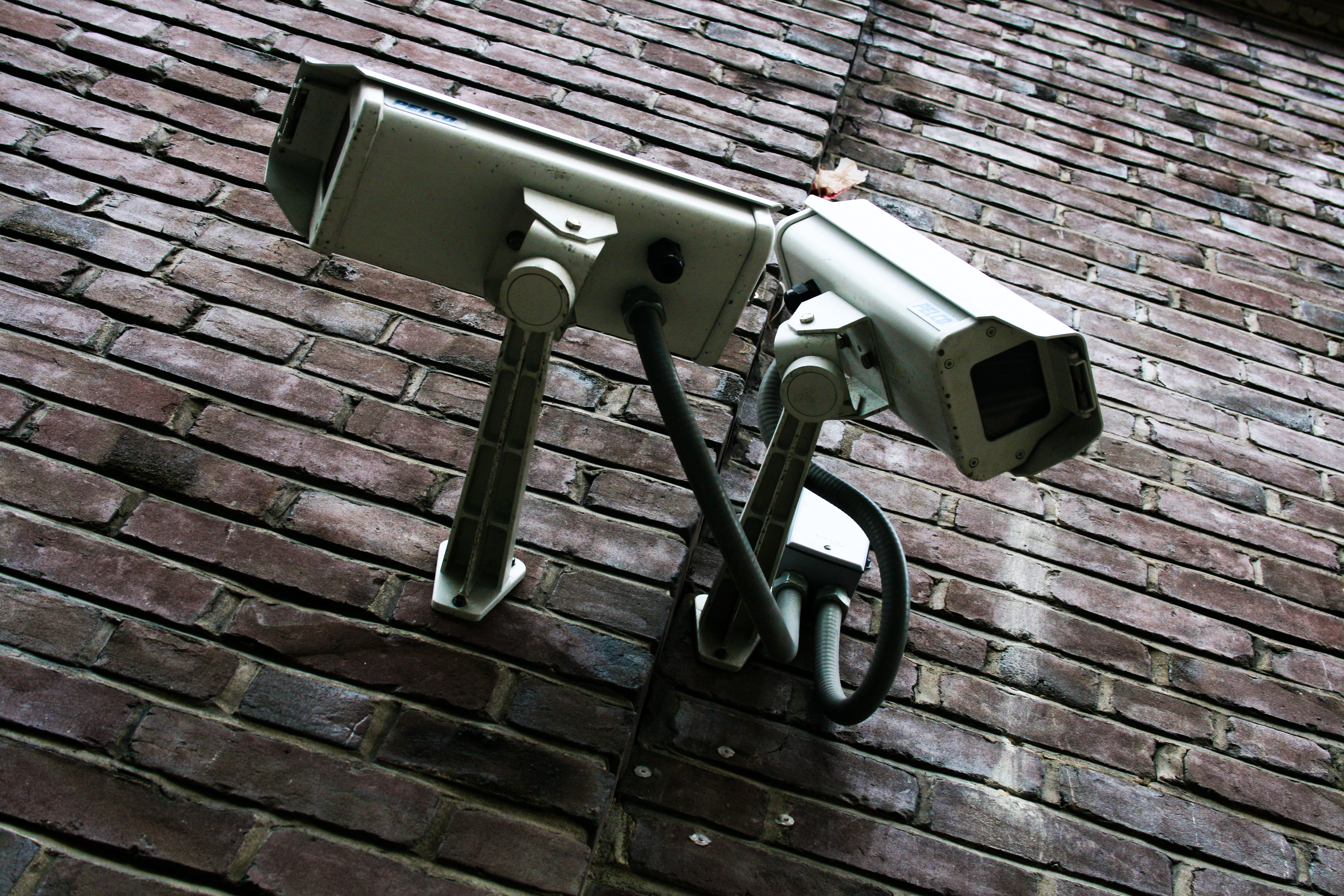 caption: Cameras watch people in many public spaces, and often it's government that puts them there.