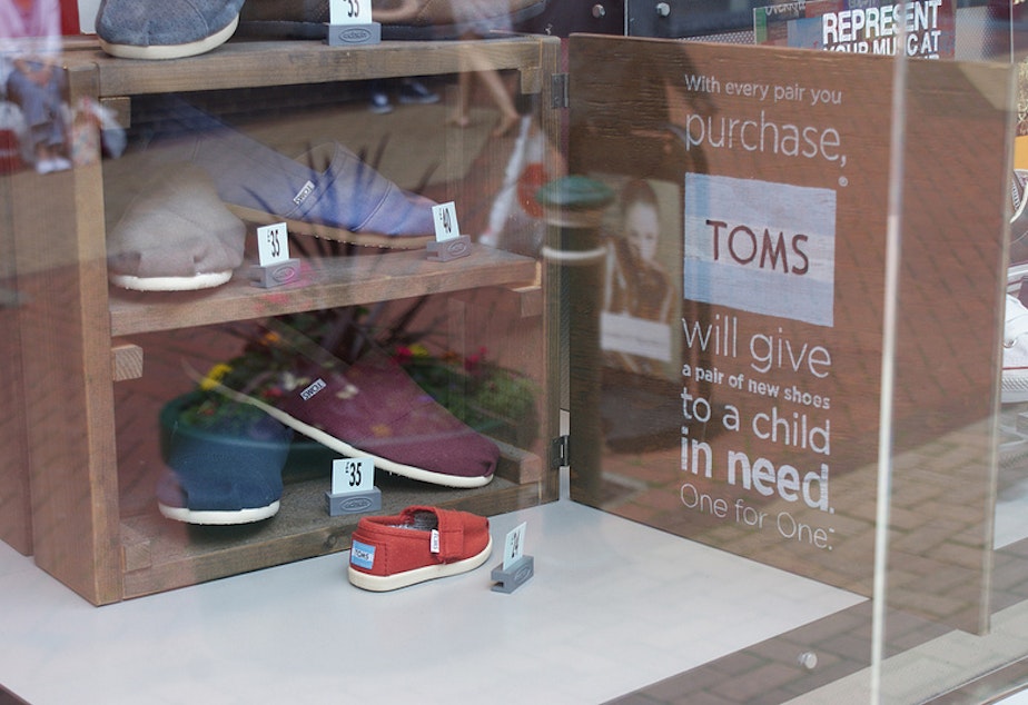 redaktionelle folder revolution KUOW - Charities Like TOMS Shoes Might Do More Harm Than Good