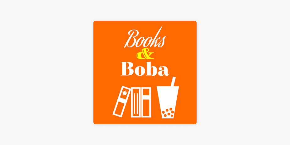 caption: Books and Boba
