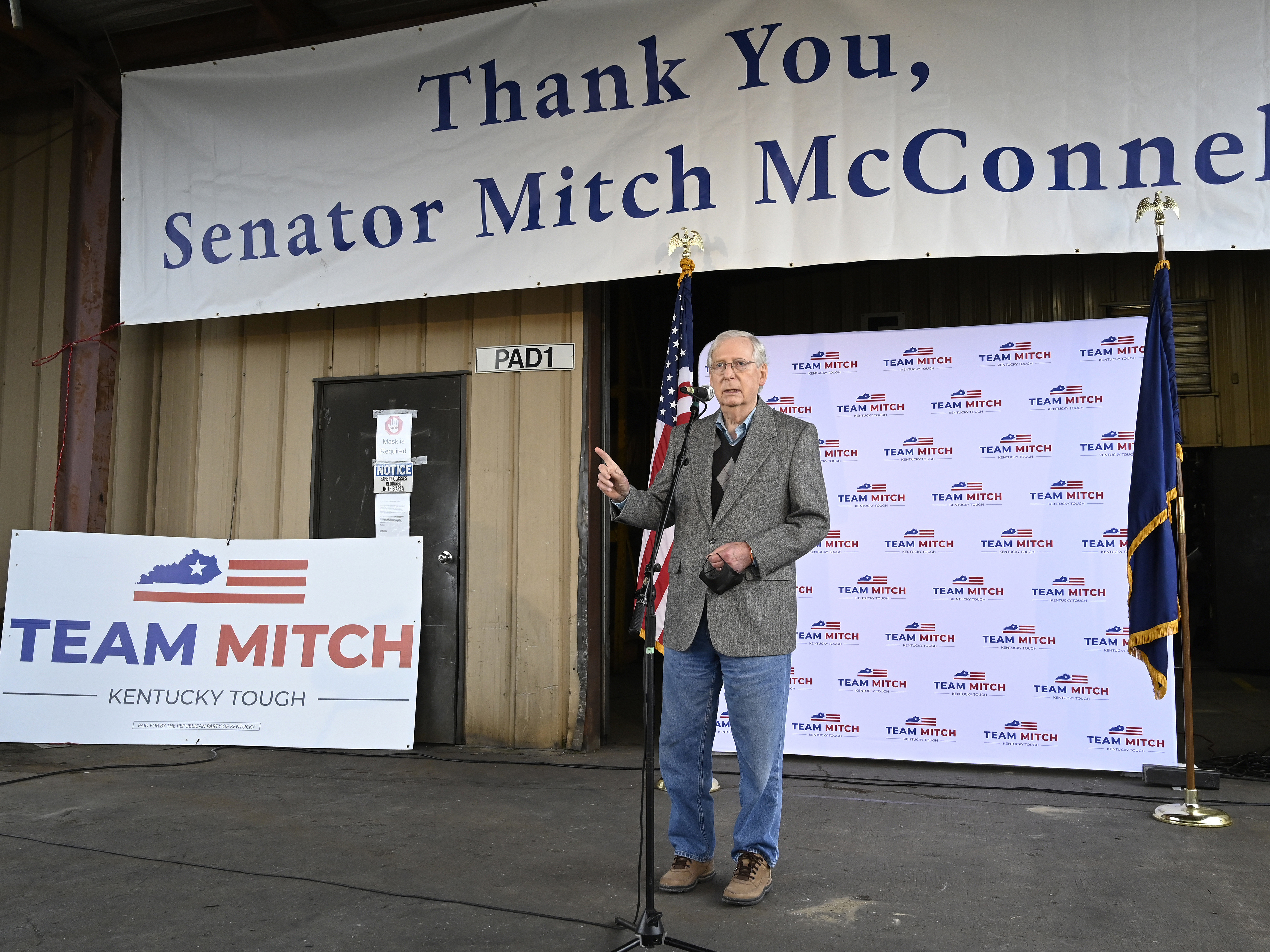 caption: Senate Majority Leader Mitch McConnell, R-Ky., won reelection and helped Republican colleagues fend off challenges in several states. He's expected to remain the top GOP leader if his party keeps control of the chamber.