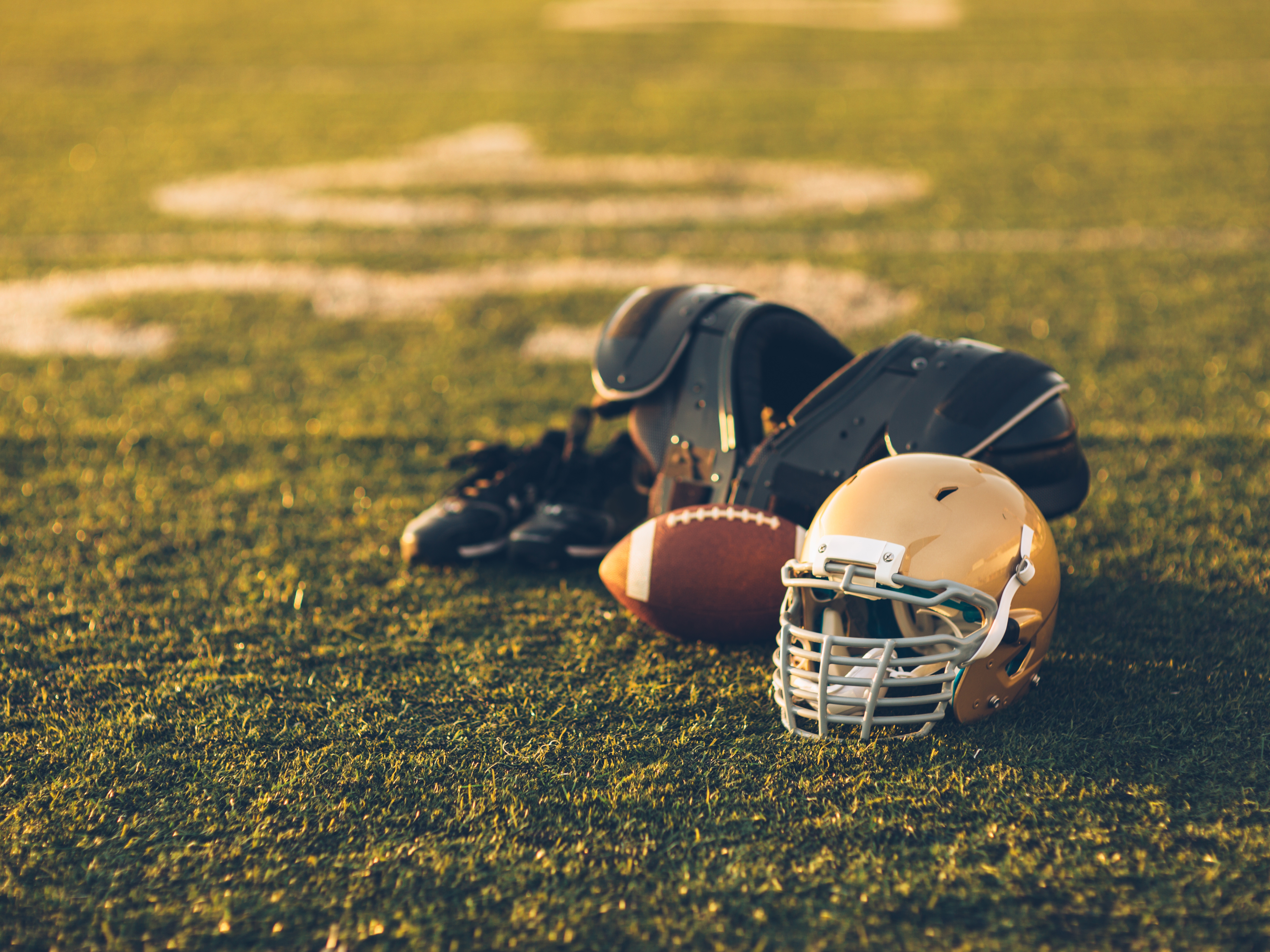 caption: Middle and high school football players in Alabama, Florida, Kansas, Maryland, Virginia and West Virginia have died this month during or after a game or practice.