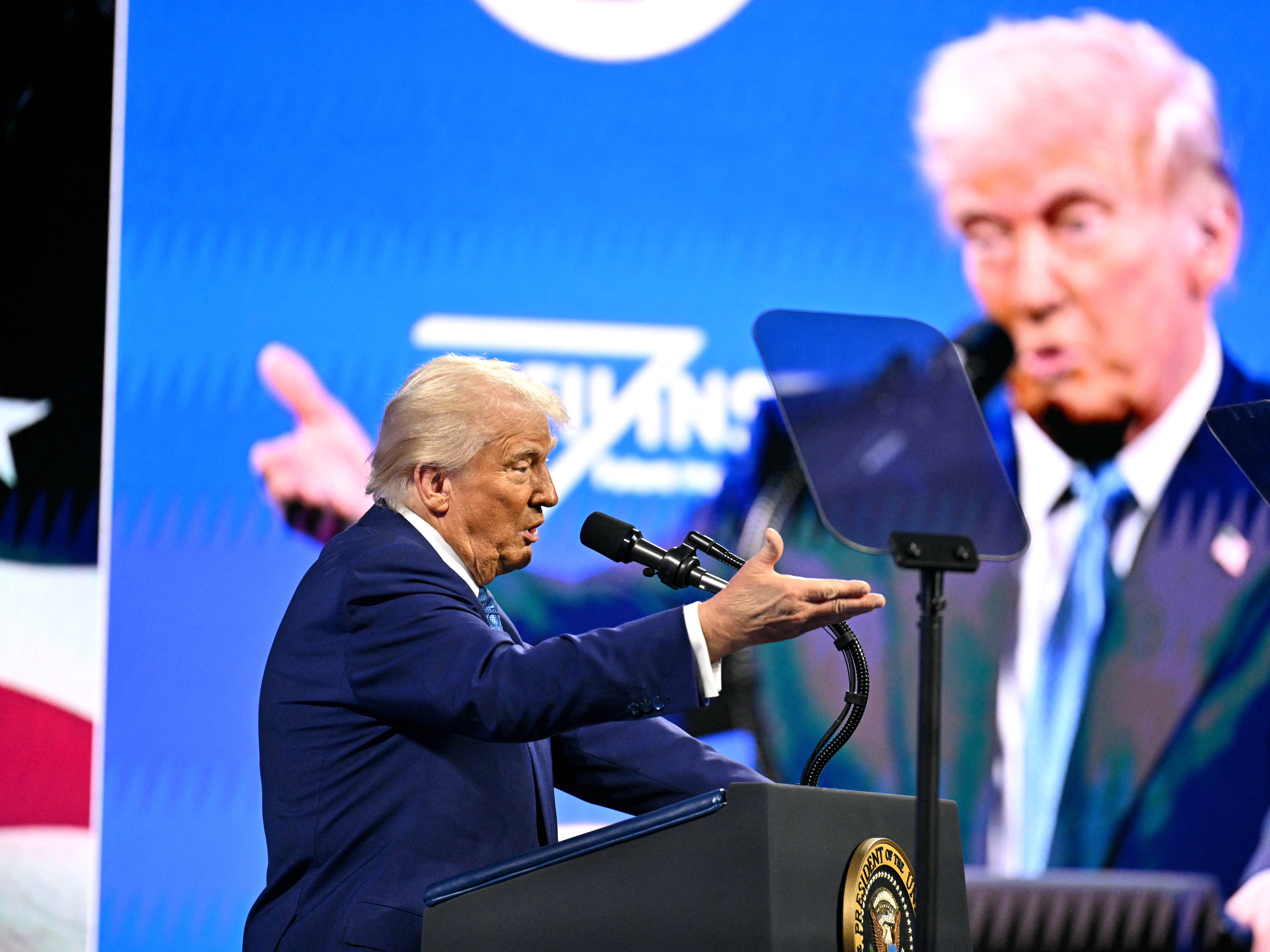 caption: President Trump signed an executive order to give him and other presidents greater power over independent regulatory agencies — entities Congress set up to be shielded from White House control.