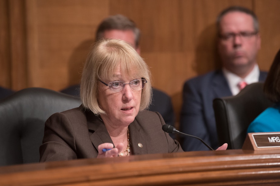 caption: Senator Patty Murray