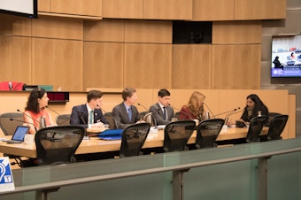 caption: The first briefing of the 2020 Seattle City Council.