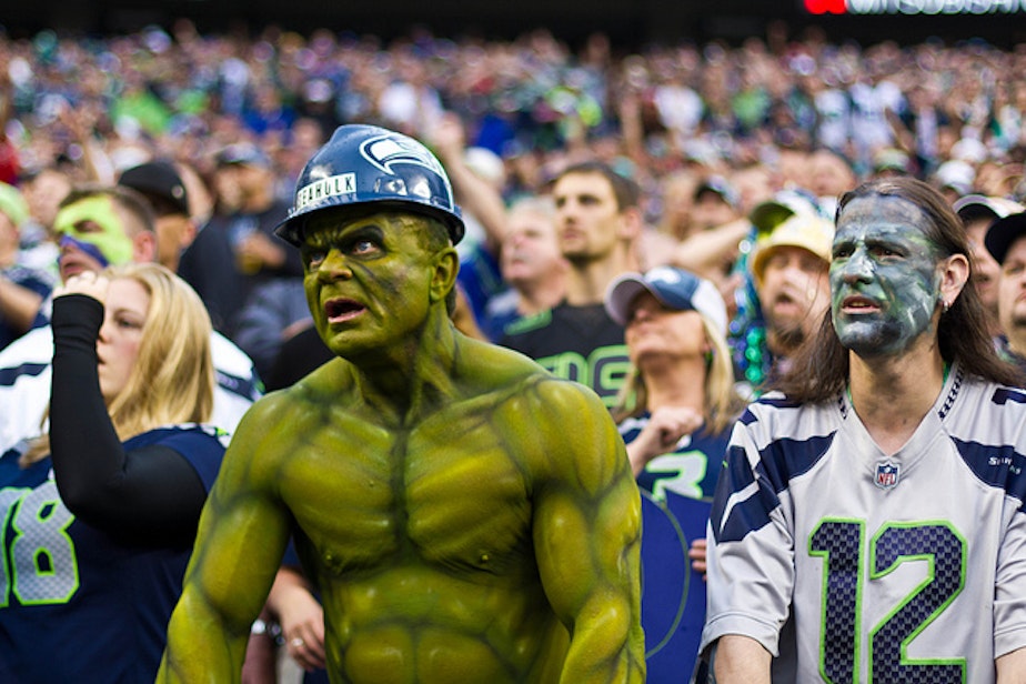 caption: Author Eric Simons says flying flags and Blue Fridays actually have a psychological and evolutionary basis.