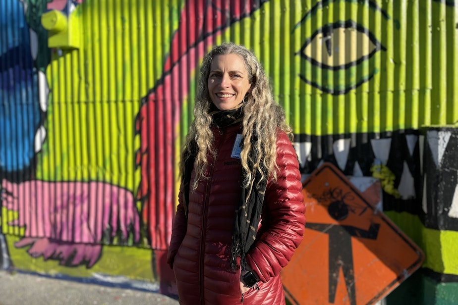 caption: Katie Kennedy is a waste diversion planner for the City of Seattle