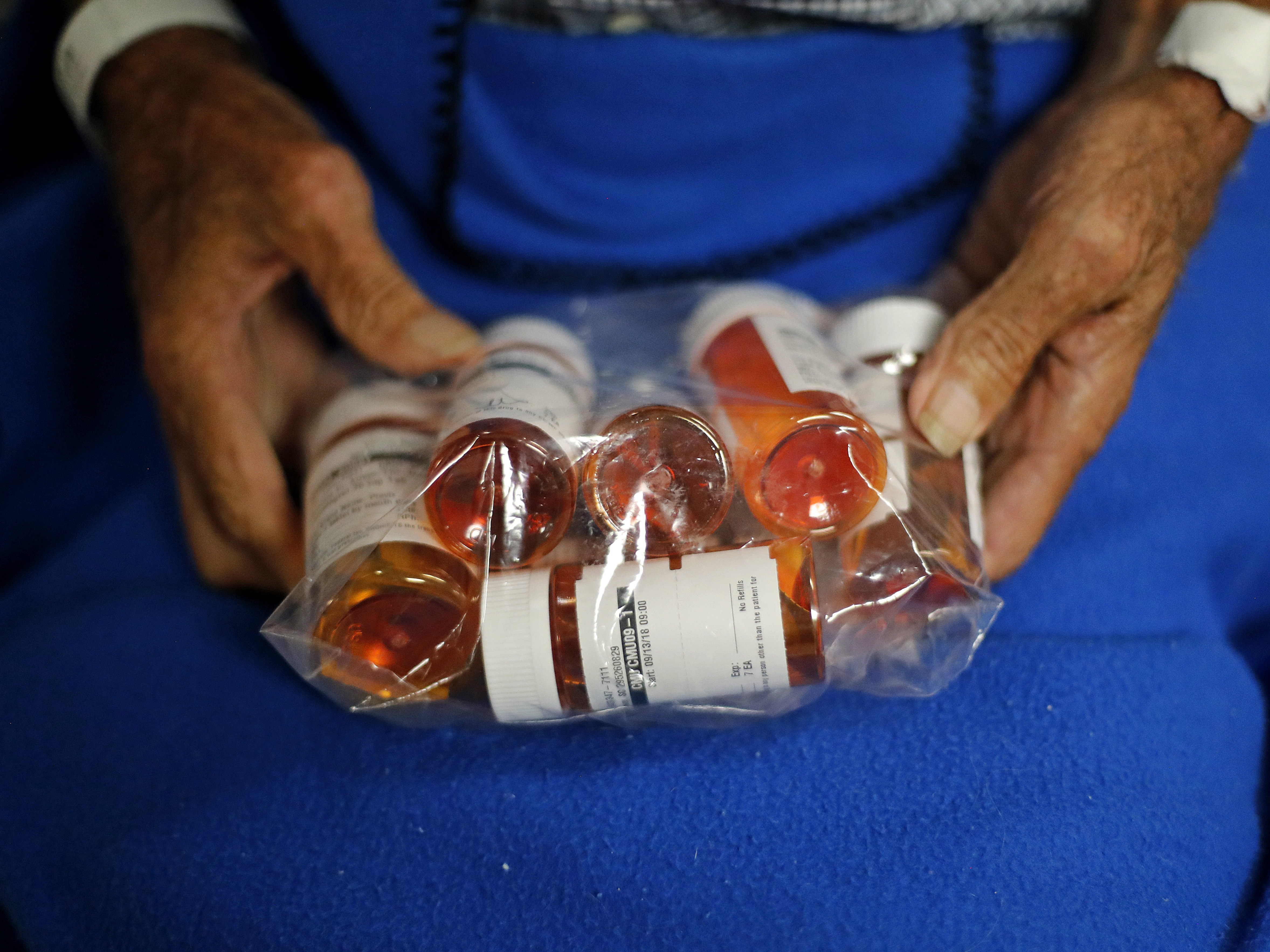 caption: Heat poses an extra risk for millions of Americans who take medications for issues ranging from high blood pressure to antidepressants.