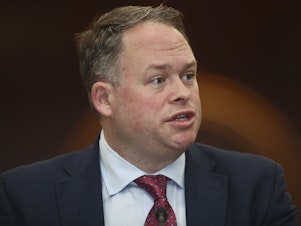 caption: Jason Weida is the secretary for Florida's Agency for Health Care Administration, which has been named in a lawsuit.