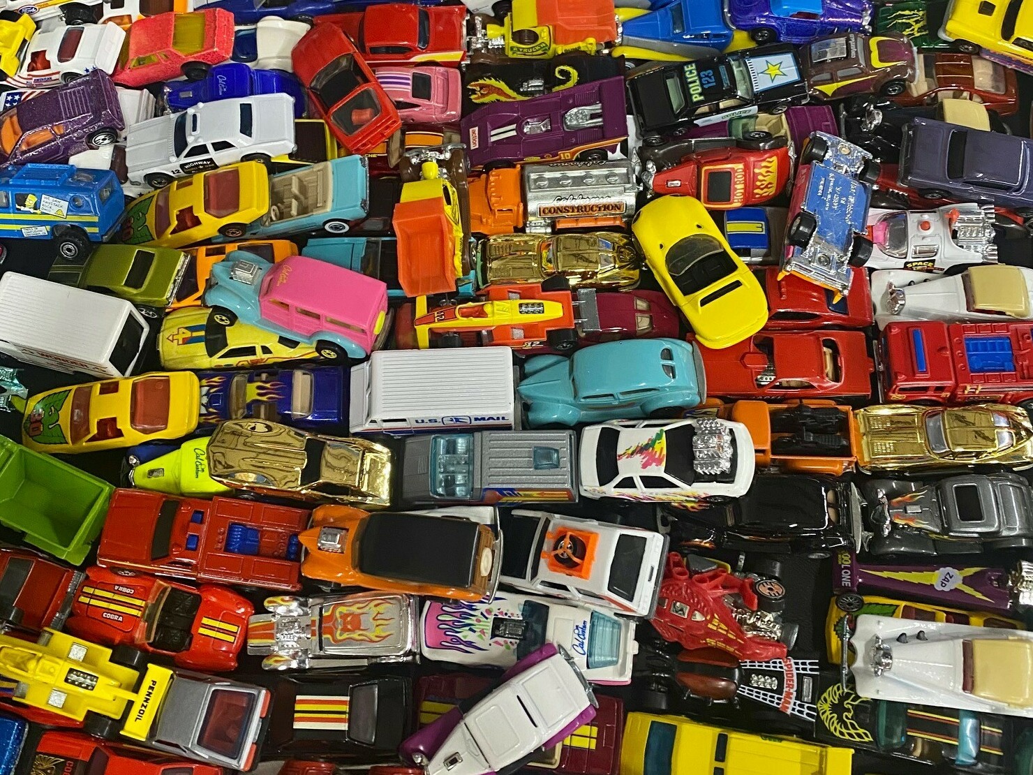 caption: Bruce Pascal is an avid Hot Wheels collector who boasts a collection of more than 4,000 cars.