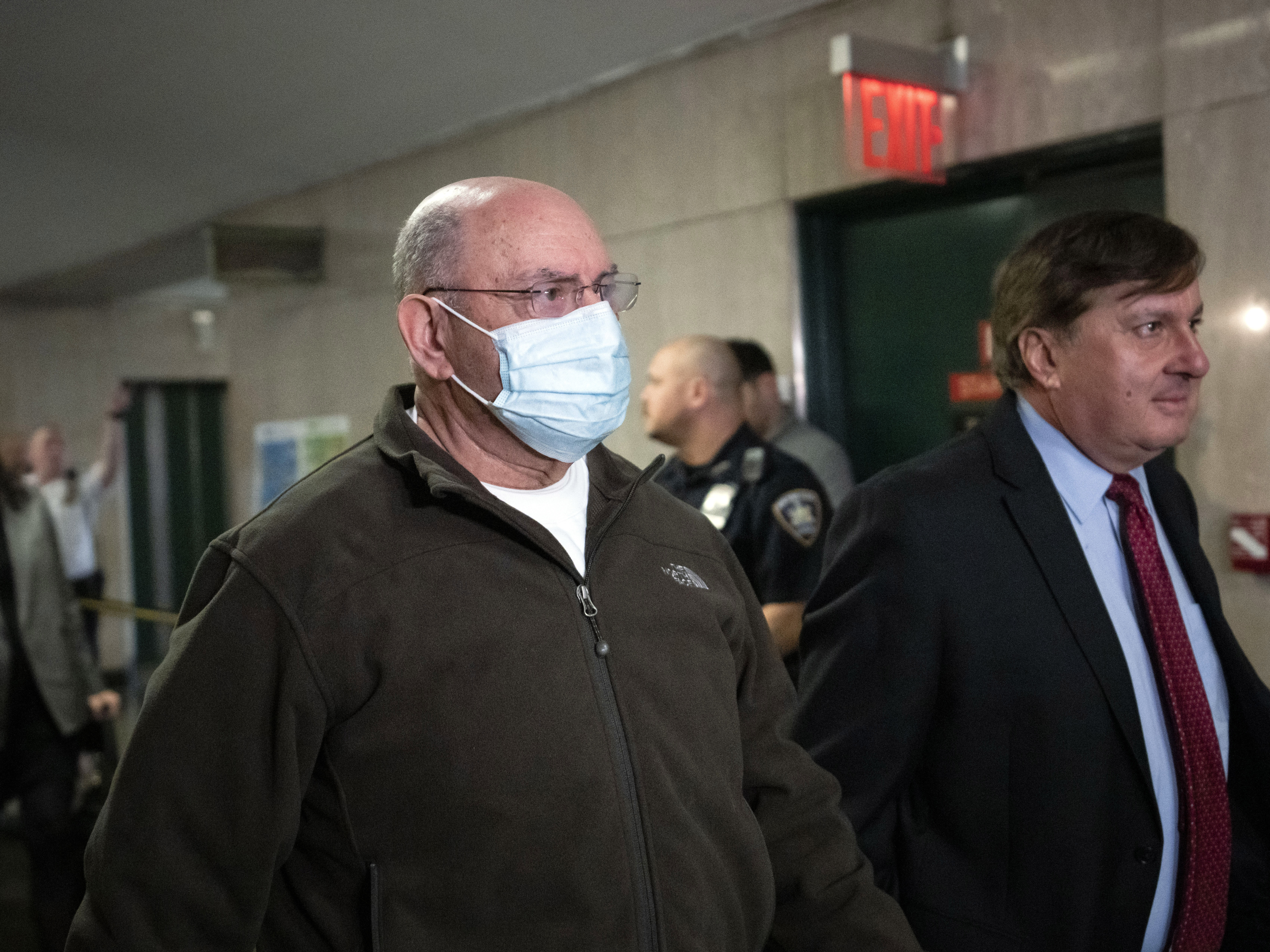 caption: The Trump Organization's former CFO, Allen Weisselberg, arrives at court Tuesday in New York. The longtime Donald Trump lieutenant who became a star prosecution witness and helped convict the former president's company of tax fraud pleaded guilty for dodging taxes on $1.7 million in company-paid perks.