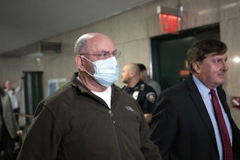 caption: The Trump Organization's former CFO, Allen Weisselberg, arrives at court Tuesday in New York. The longtime Donald Trump lieutenant who became a star prosecution witness and helped convict the former president's company of tax fraud pleaded guilty for dodging taxes on $1.7 million in company-paid perks.