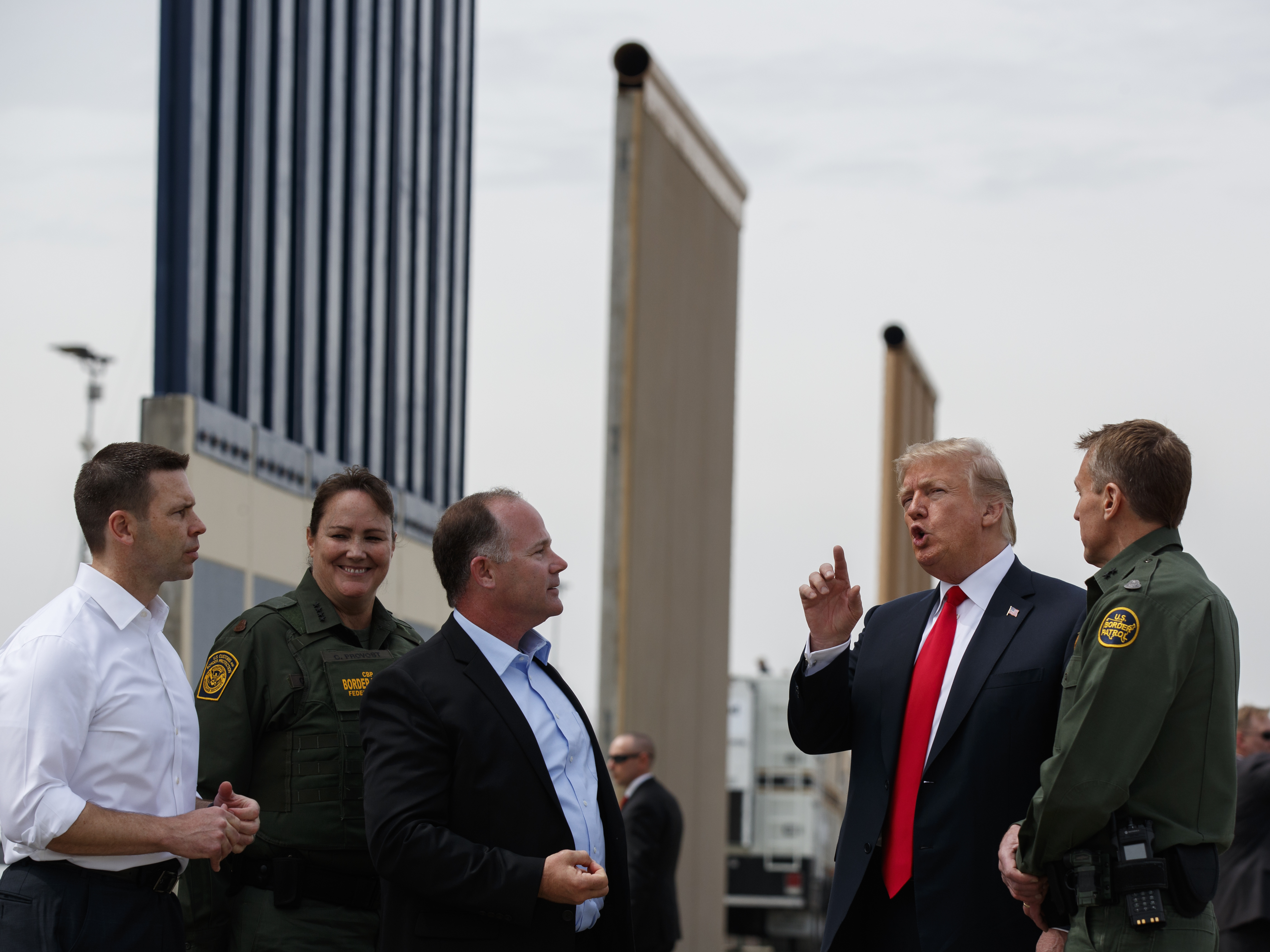 caption: While President Trump continues his fight for border wall funding, the E-Verify system that employers use to ensure employees are U.S. citizens sits idle.