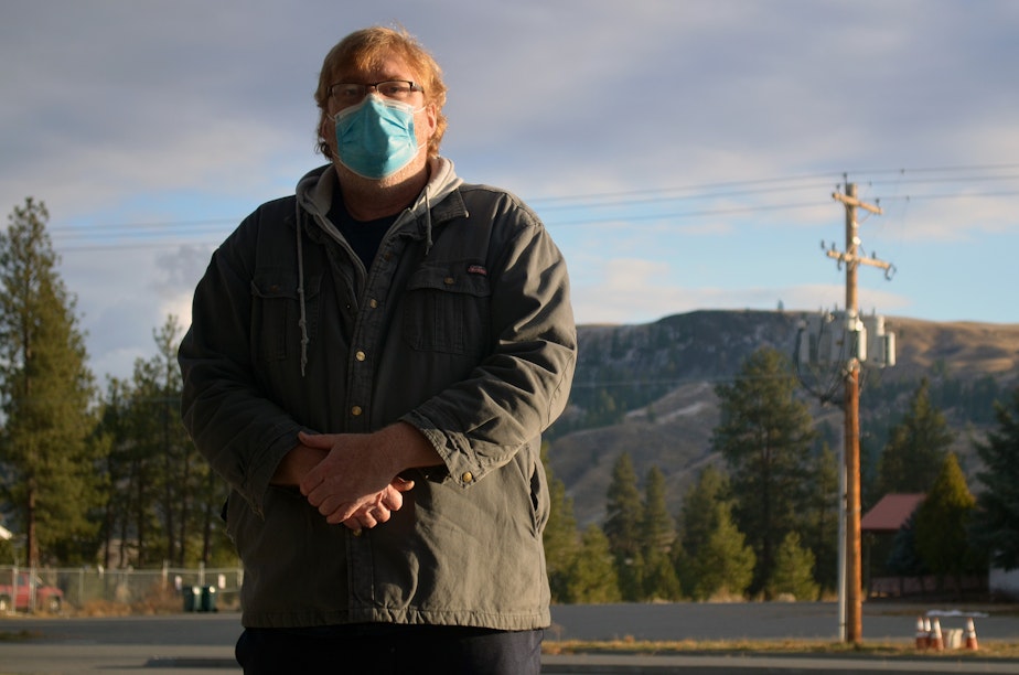 caption: Larry Smith is a doctor on the Colville Reservation and runs two of its four clinics.