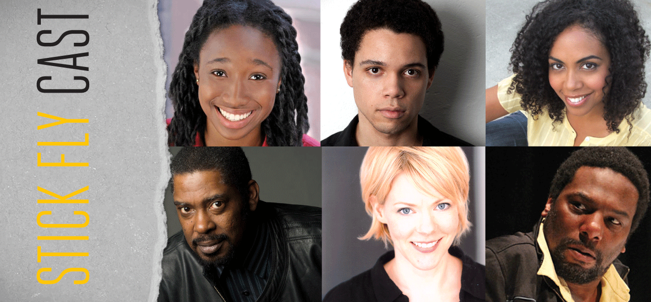 caption: The cast of 'Stick Fly'