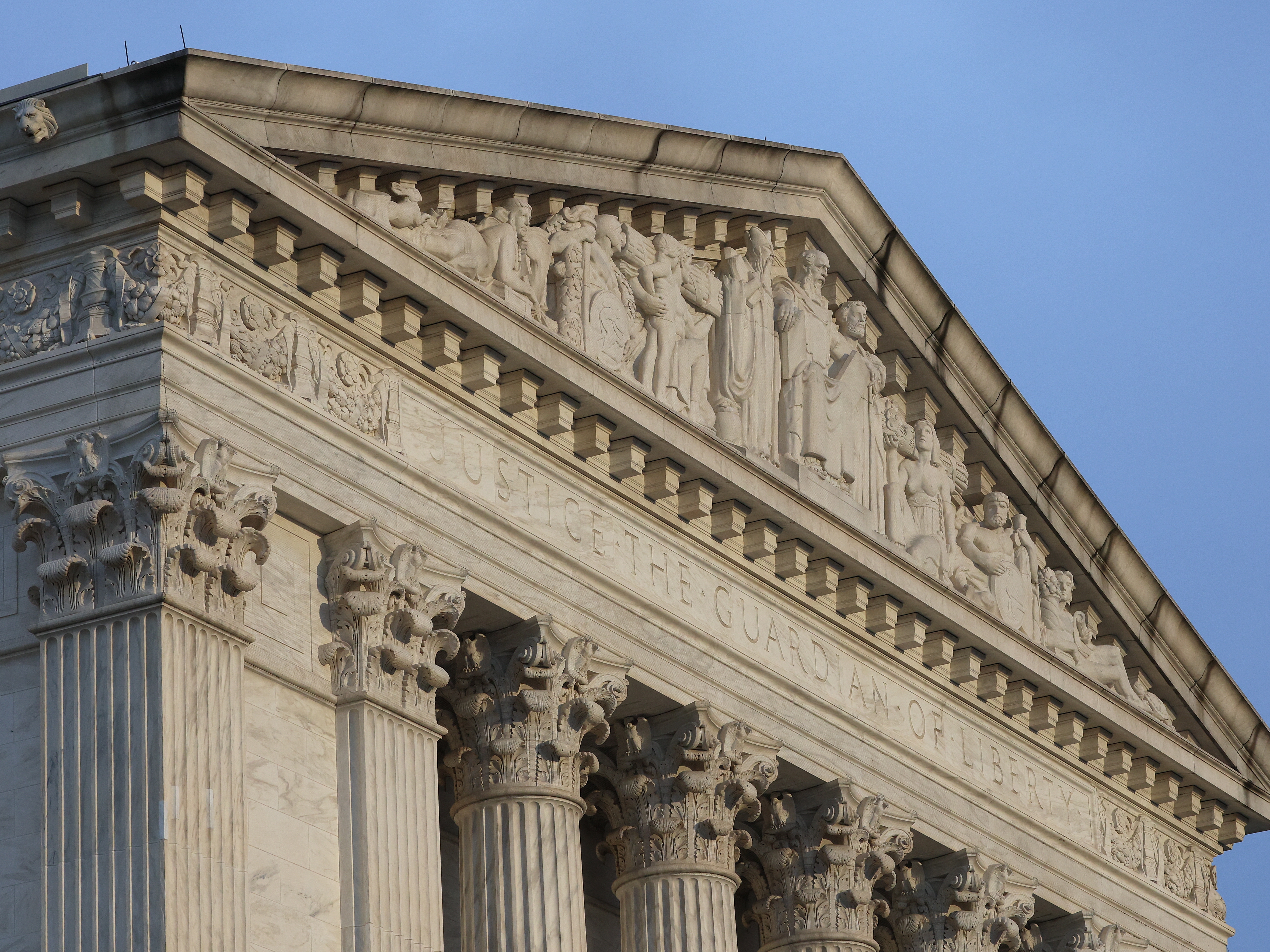 caption: The U.S. Supreme Court is shown March 17, 2025 in Washington, D.C.