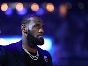 caption: Los Angeles Lakers superstar LeBron James has started a voting rights organization, and is urging NBA teams to offer their large venues as polling sites during the pandemic.