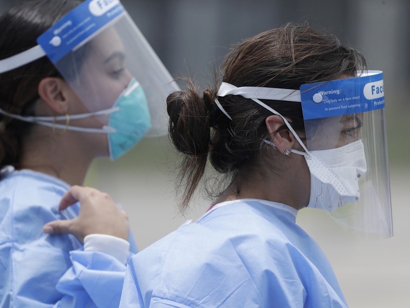 caption: The U.S. surpassed 5 million coronavirus cases on Sunday, according to data from Johns Hopkins University. The U.S. still leads the world in coronavirus cases. Brazil, the country with the second-most infections, has just over 3 million.