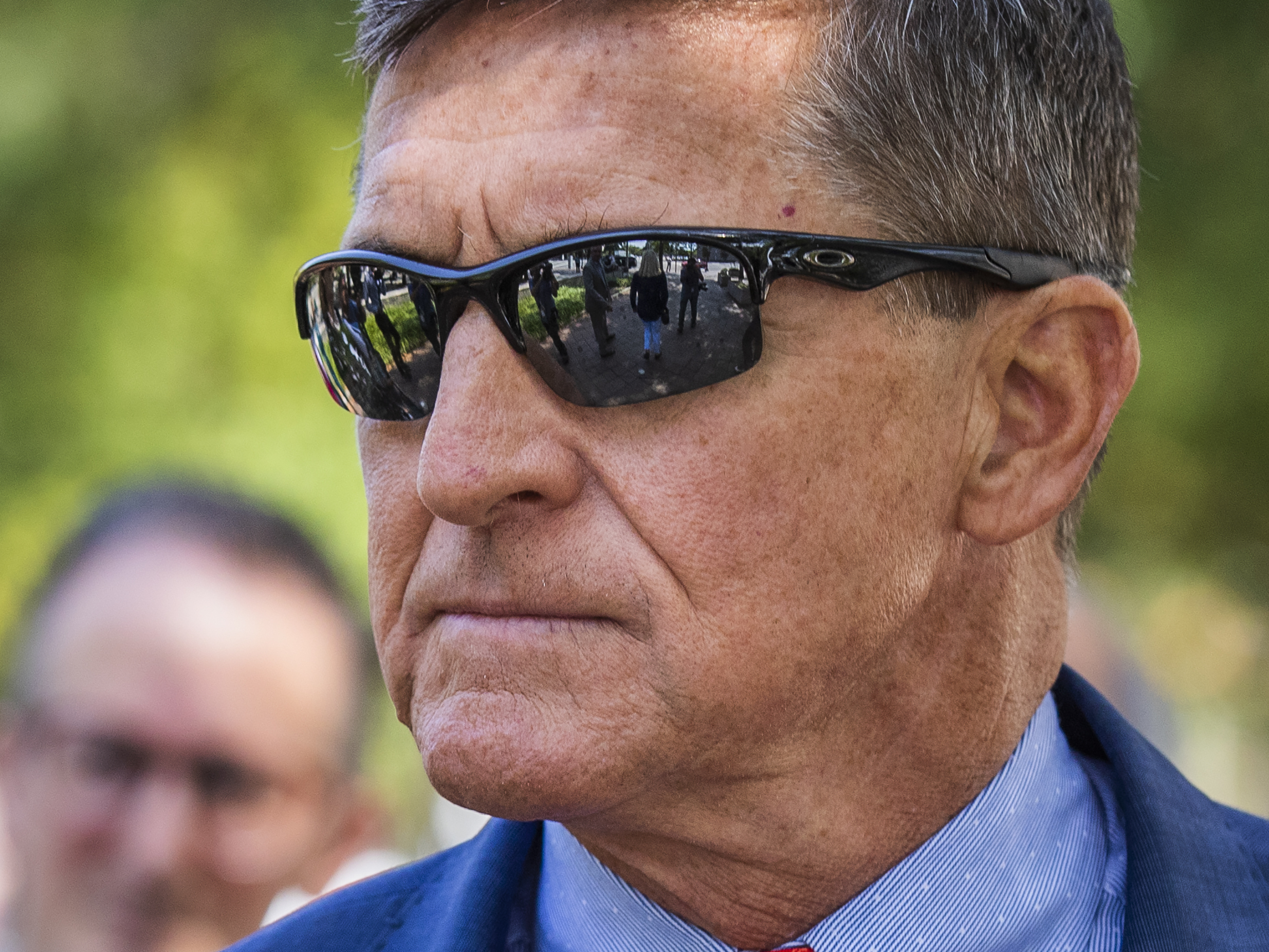caption: Former national security adviser Michael Flynn's legal odyssey continues after the full U.S. Court of Appeals for the District of Columbia Circuit agreed to hear oral arguments in the case next month.