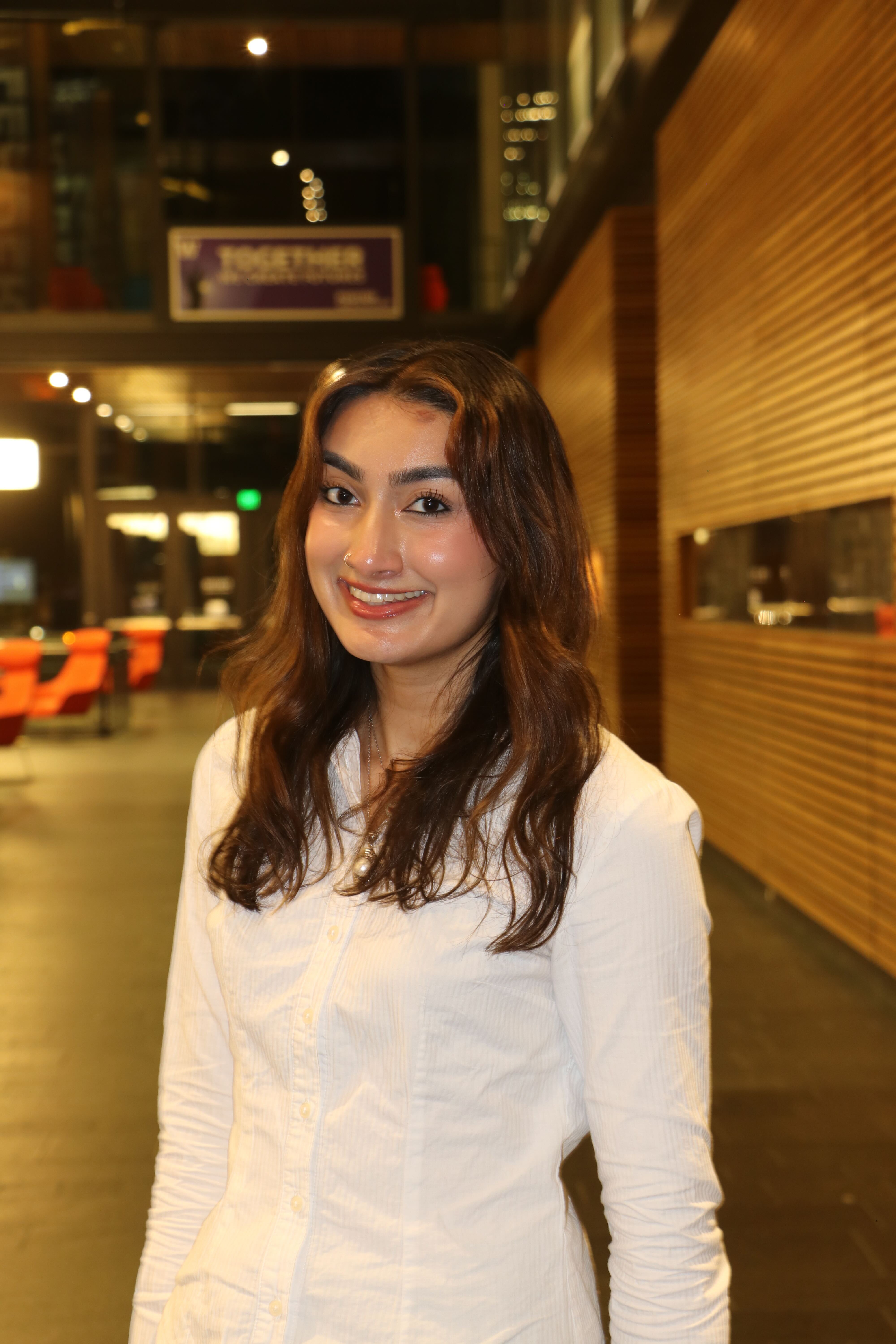 caption: Ayeda Masood