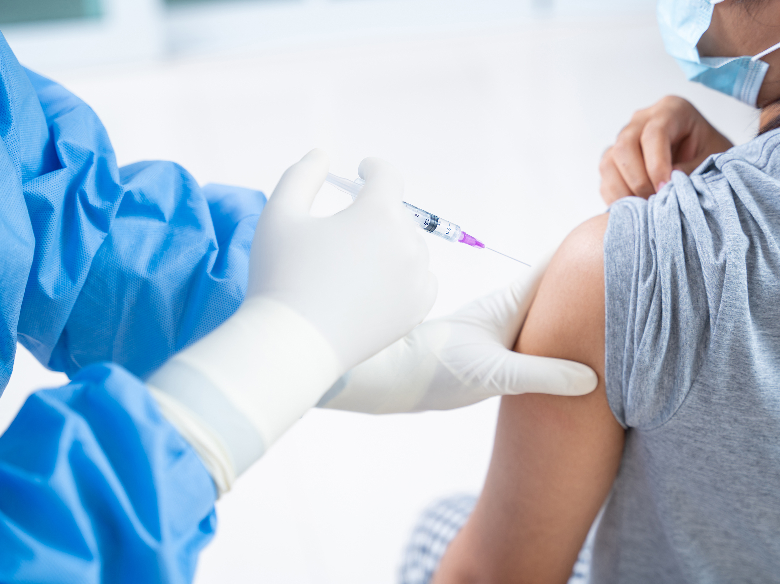 caption: West Virginia Wesleyan College says that about 90% of faculty and staff and "a large percentage of students" have already been vaccinated.