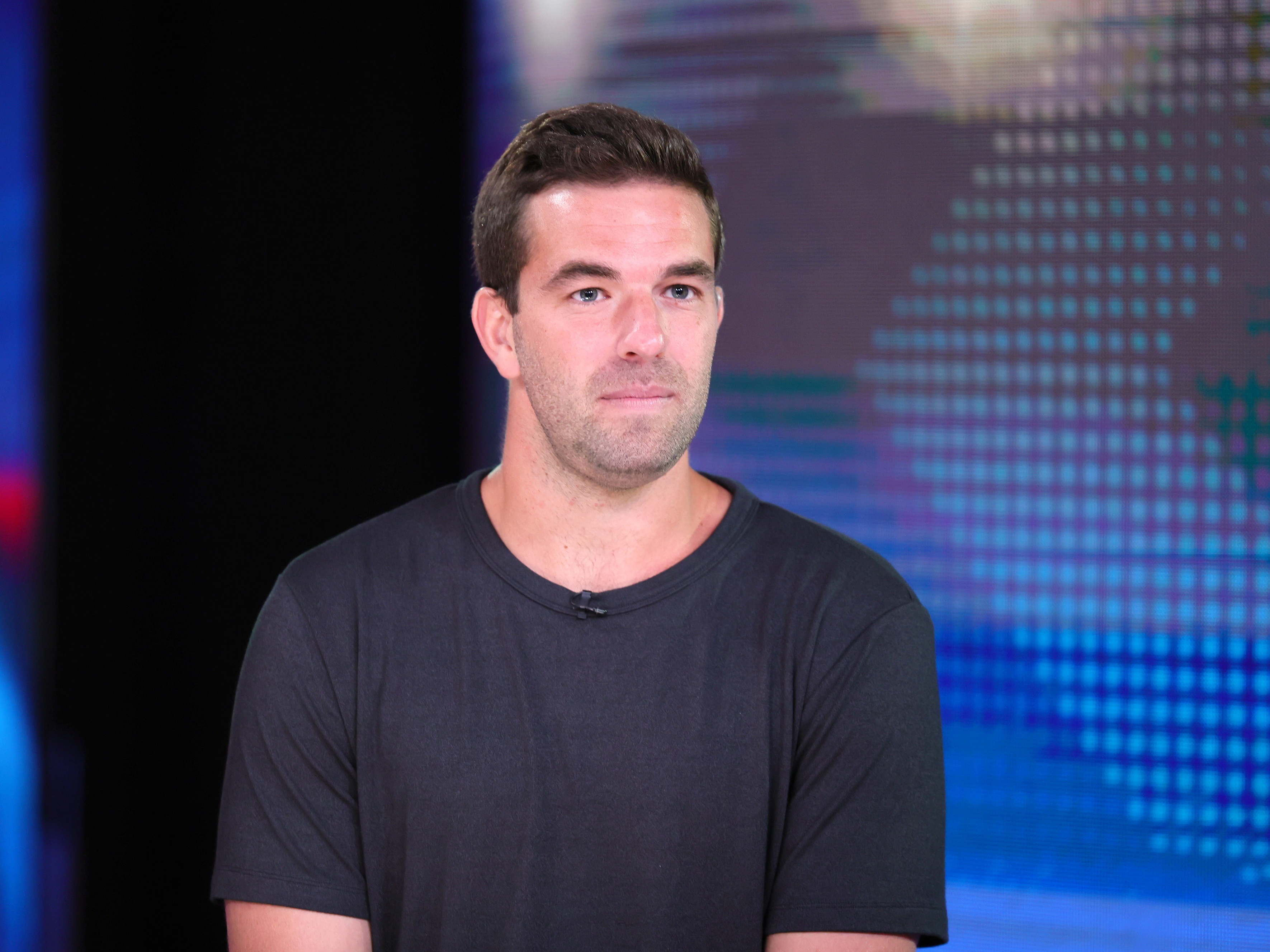 caption: Fyre Festival founder Billy McFarland, pictured in 2023, is putting the brand up for sale two years after announcing plans for a second event.