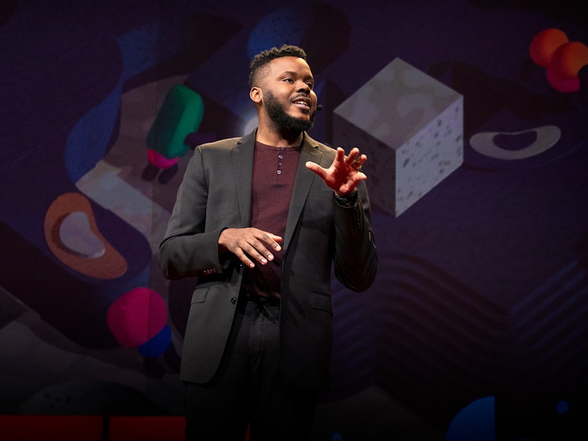 caption: Michael Tubbs speaks at TED2019: Bigger Than Us. April 15 - 19, 2019, Vancouver, BC, Canada. Photo: Bret Hartman / TED