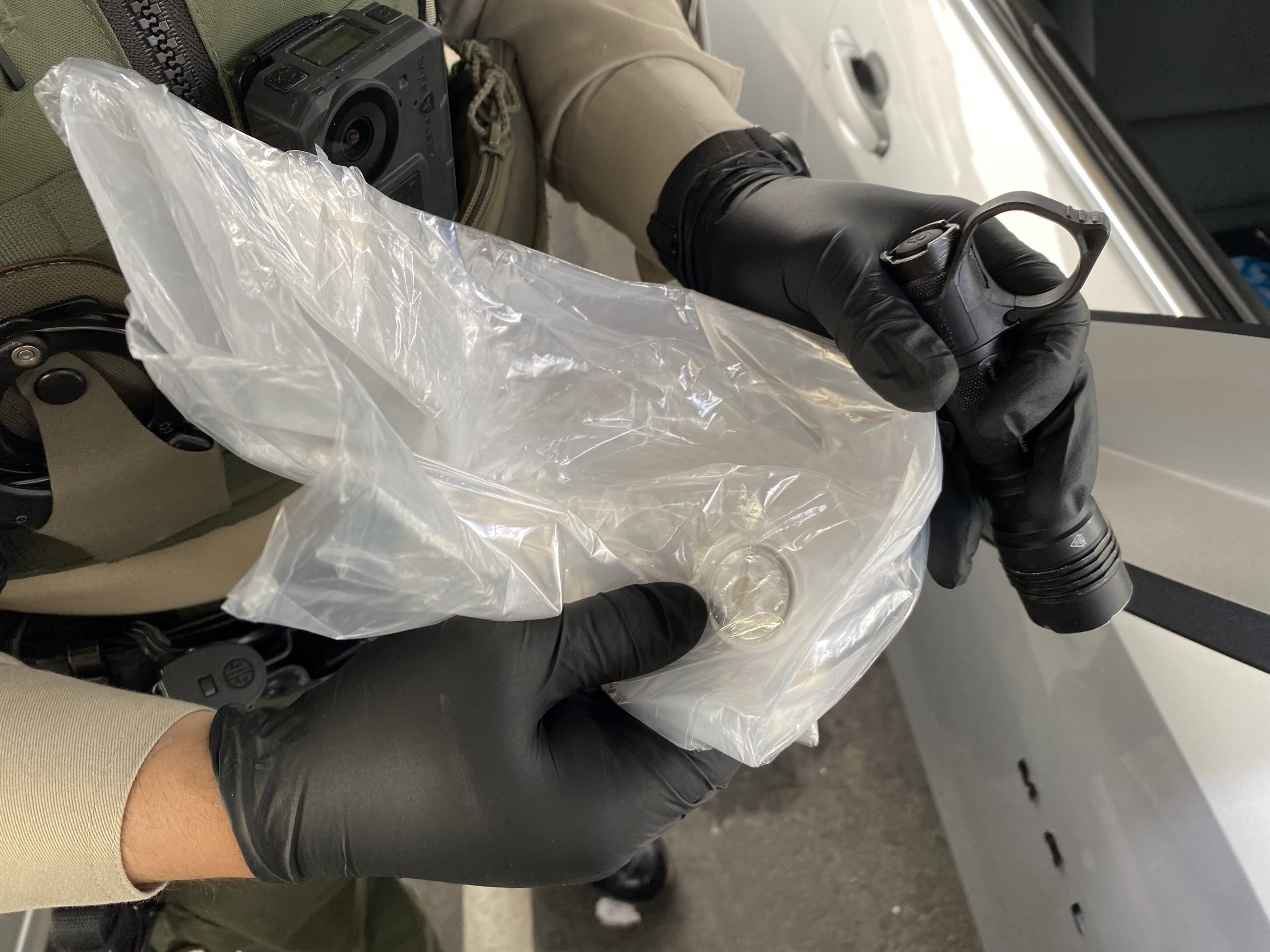 caption: The Santa Barbara County, Calif., Sheriff’s Office arrested two suspects this month after they were tracked down using an Apple AirTag that the victim mailed to herself in hopes of catching the thieves who kept stealing her mail. 