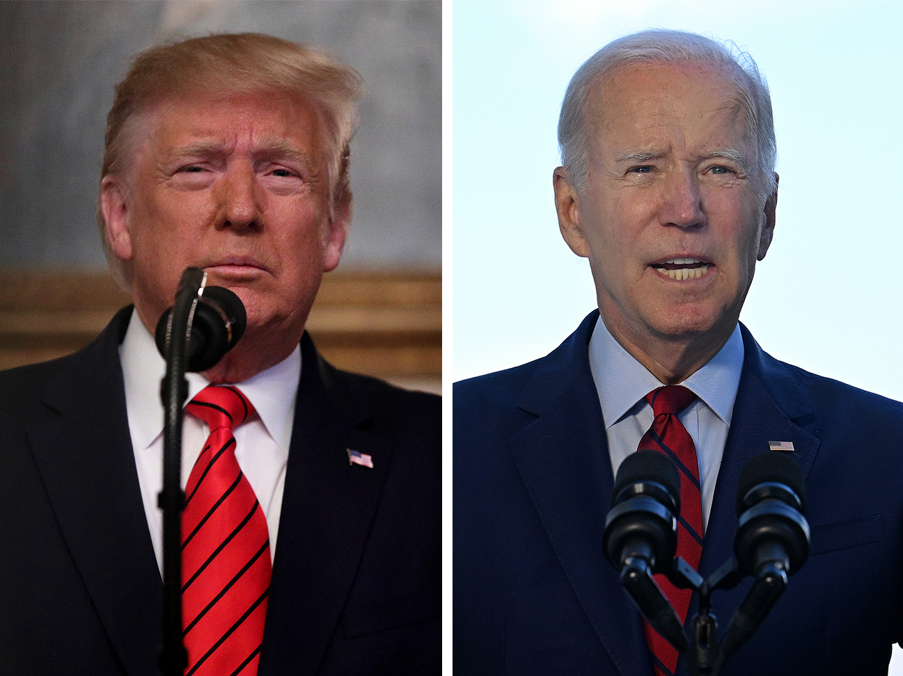 caption: President Barack Obama delivers a televised statement that Osama bin Laden was killed in 2011. President Donald Trump makes a statement announcing the death of ISIS leader Abu Bakr al-Baghdadi in 2019. President Biden announces on Monday that a U.S. drone strike in Afghanistan killed al-Qaida leader Ayman al-Zawahiri.