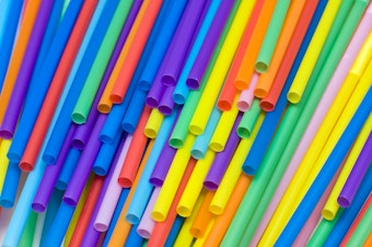 caption: Single use plastic straws are optional to many, but can be critical for people with certain disabilities.