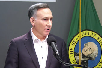 caption: King County Executive Dow Constantine speaks at a media briefing on the region's COVID-19 outbreak, Wednesday, March 4, 2020. 