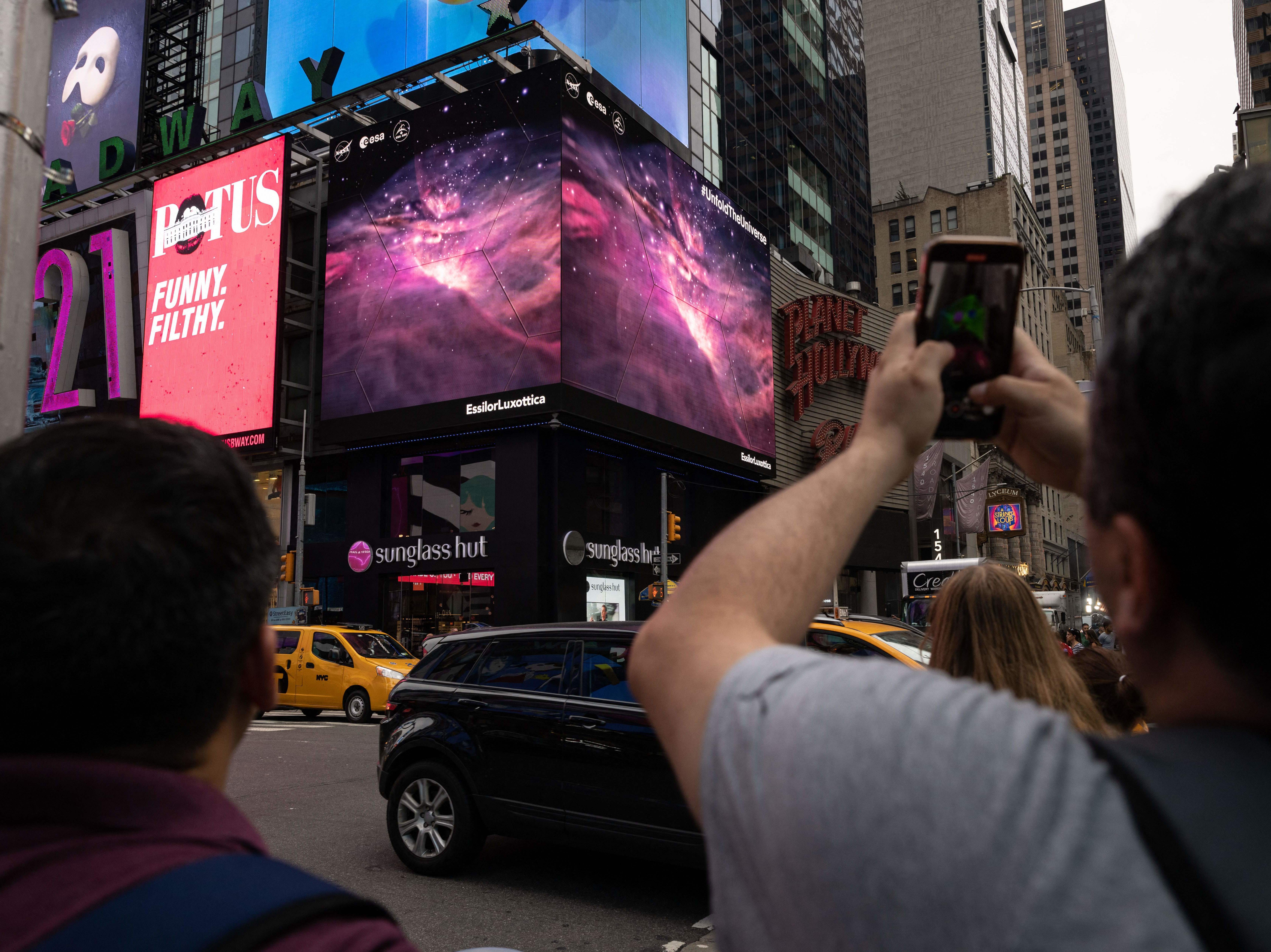 caption: As the first James Webb Space Telescope images appeared in New York's Times Square and everywhere else, scientists got to work diving deep into the data.