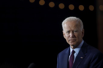 caption: President-elect Joe Biden is poised to take over the White House's Twitter accounts.