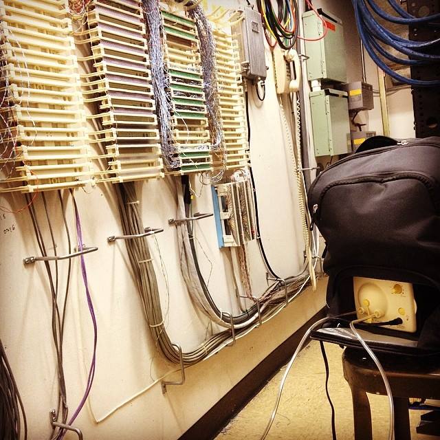 caption: The "lactation room" at KUOW Public Radio. It looks pretty wired, but it's private and there's a soothing humming sound. 