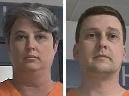 caption: Diana Toebbe (left) and Jonathan Toebbe entered new guilty pleas on Tuesday in a case involving an alleged plot to sell secrets about nuclear-powered warships.