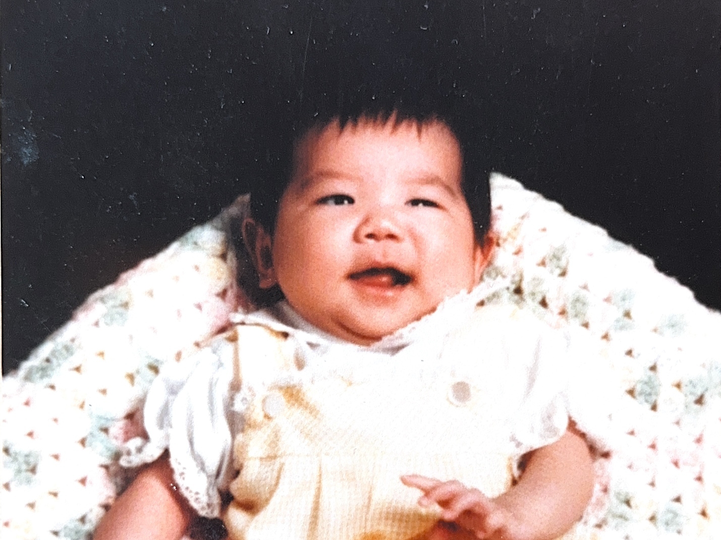 caption: In her earliest memories, A sensed a difference between her and her white parents. Yet, she also remembers feeling special, chosen and cared for.